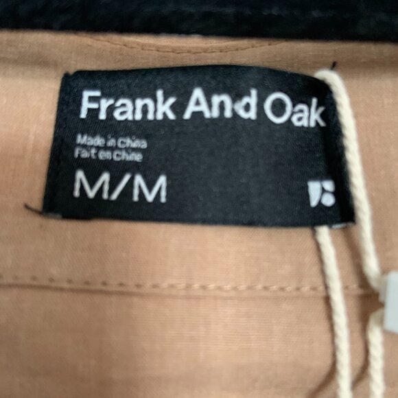 Women's Frank and Oak The Kapok Jumpsuit Cotton Blend Short Sleeve V-Neck Size M - Picture 7 of 8